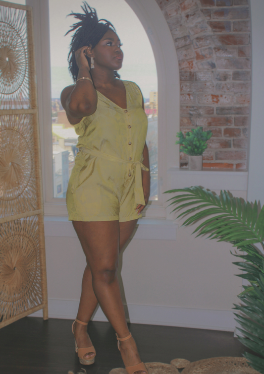 Moana Tropical Romper