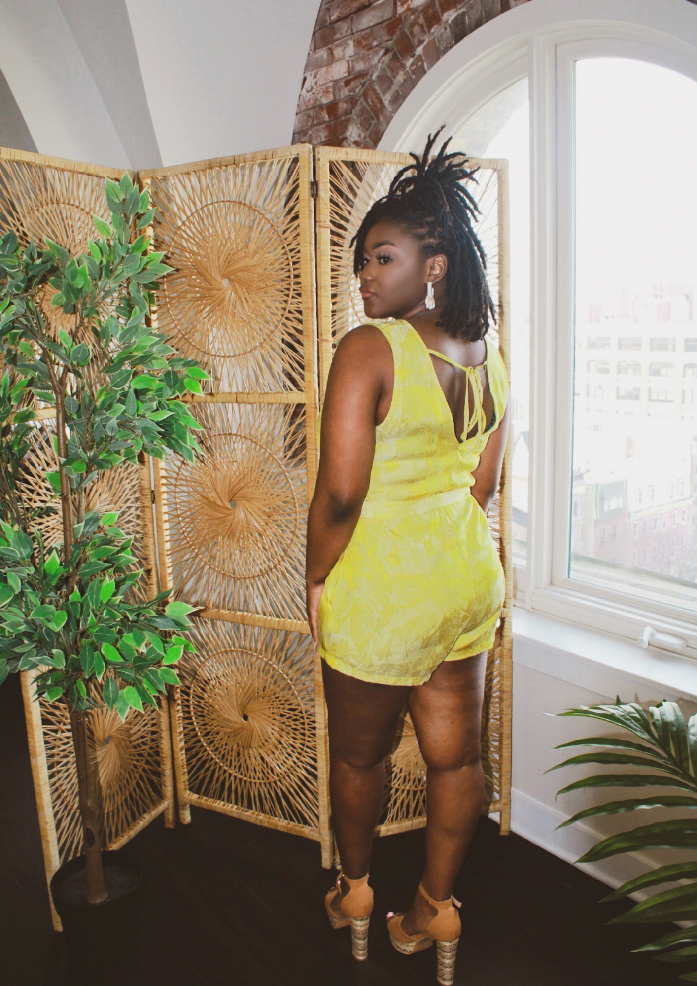 Moana Tropical Romper