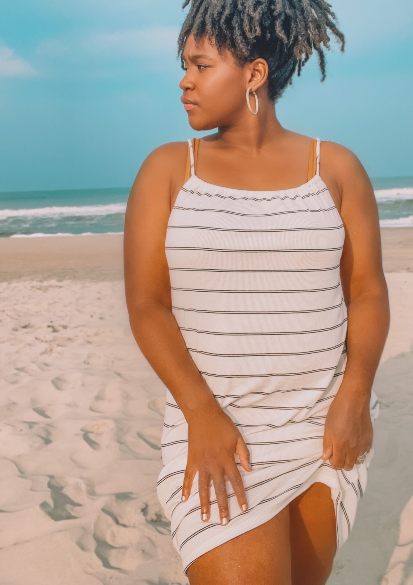 Chiara Striped Dress