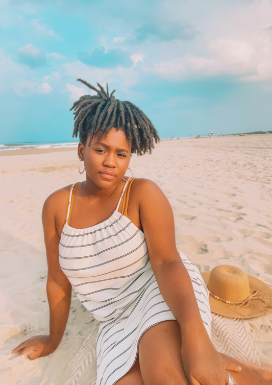 Chiara Striped Dress