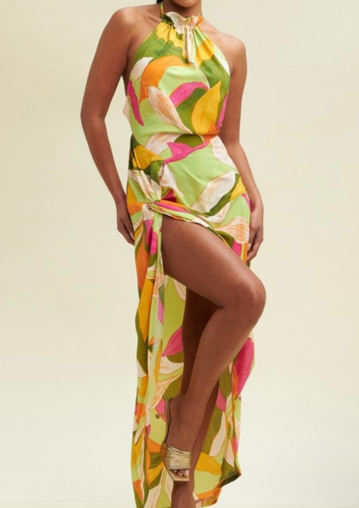 Summer Open Back Dress