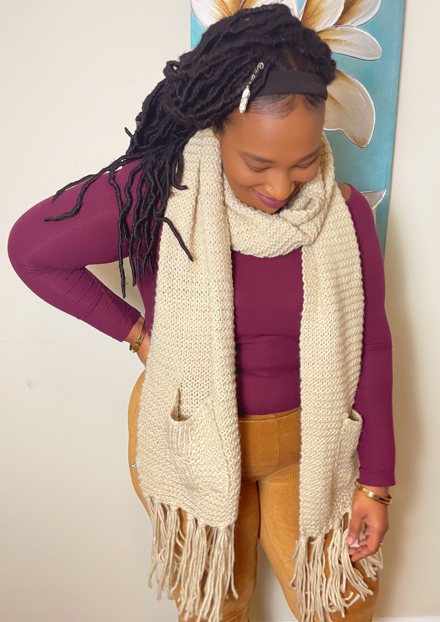 Harper Pocket Scarf
