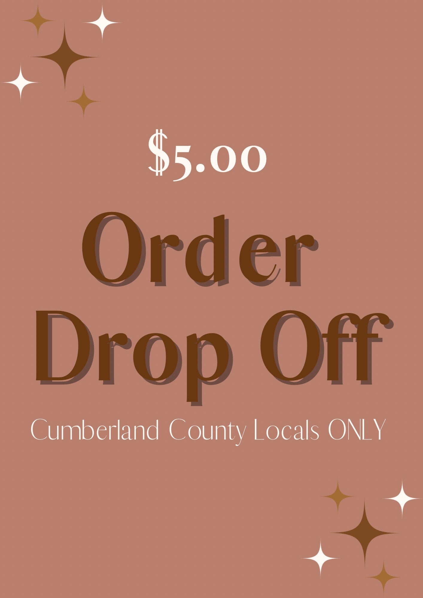 Order Drop Off