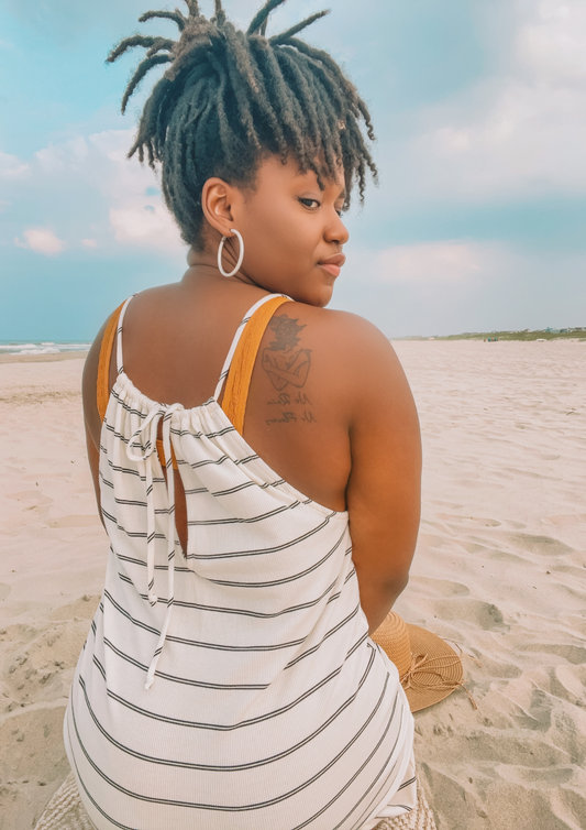 Chiara Striped Dress